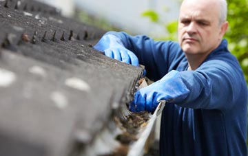 cleaning and inspecting Fort William roofs